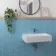 Monocolour Aire Blue Flat Matt Square 150x150