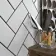 Liso Craquele Blanco White Metro Tiles 75x150