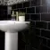 Liso Black Gloss Metro Tiles 100x200
