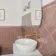 Modern Heritage Powder Room Bevelled Tiles