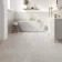Tapa Light Bone Rectified Matt Stone Effect Tile 600x600x7mm