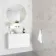 Riva White Gloss Marble Effect Wall Tile 600x300