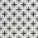 Poole White Matt Patterned Floor Tiles 450x450