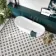 Poole White Matt Patterned Floor Tiles 450x450