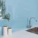Monocolour Aire Blue Flat Gloss Square 150x150