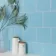 Monocolour Aire Blue Flat Gloss Square 150x150