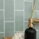 Monocolour Alga Green Flat Gloss Metro 200x100