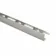 Straight Edge Metal Trim 12.5mm Brushed Effect
