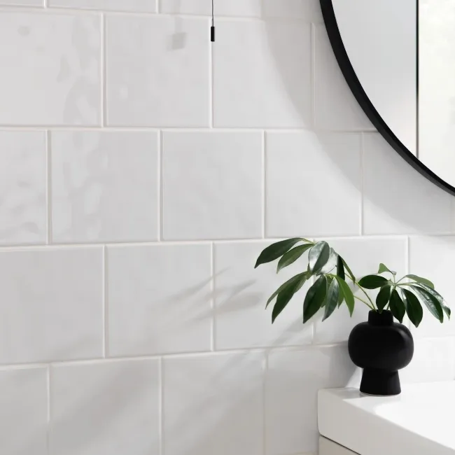 Bumpy Gloss White Wall 15x15