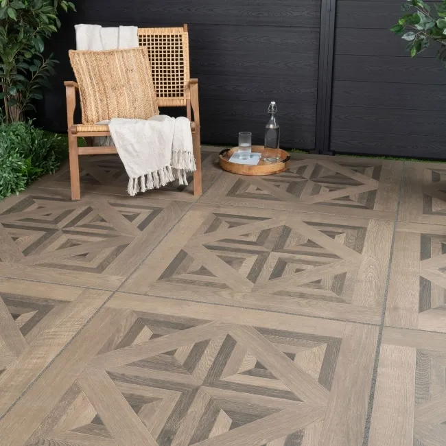 Old Manor Dark Walnut Outdoor Paving Slabs