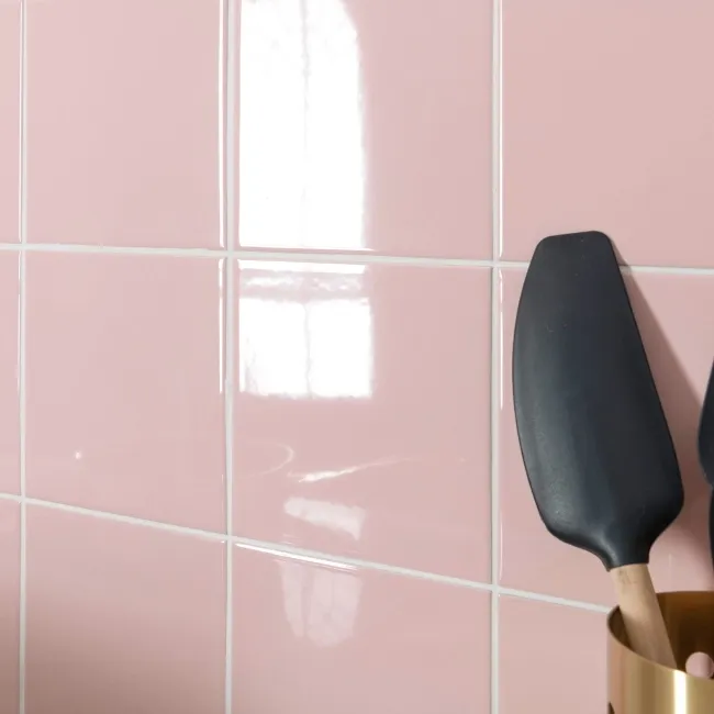Monocolour Rosa Pink Flat Gloss Square 150x150