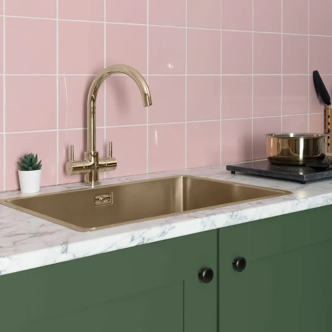 Monocolour Rosa Pink Flat Gloss Square 150x150