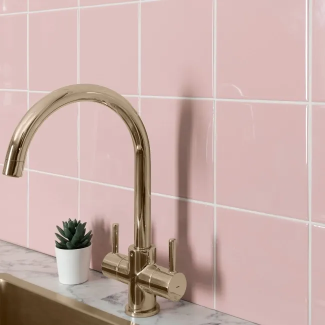 Monocolour Rosa Pink Flat Gloss Square 150x150