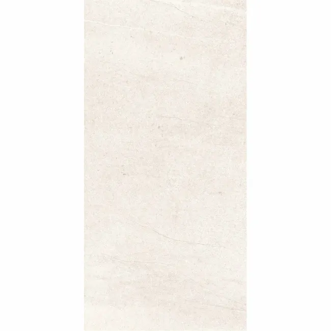 New Pietra White Rectified Matt Stone Effect Tile 1200x600x7mm
