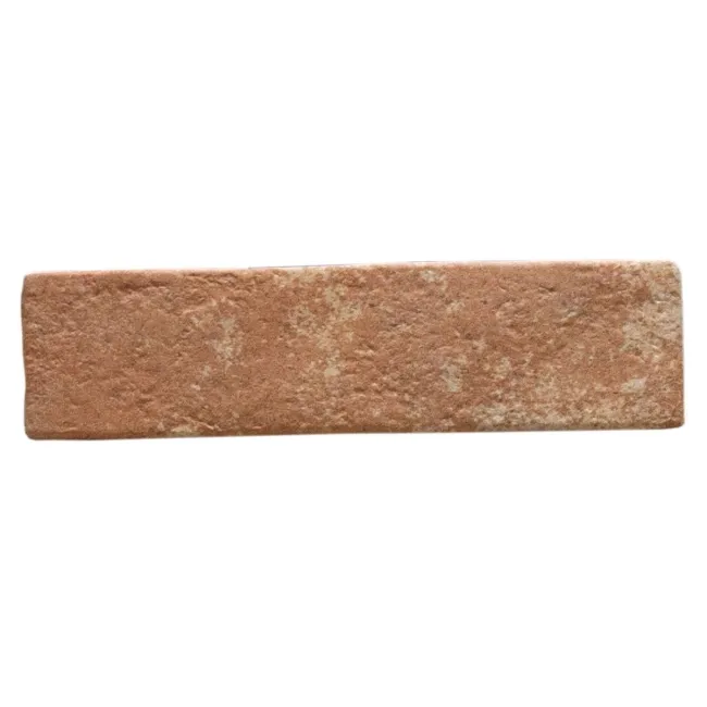 Tosca Teja Red Matt Brick Effect Tiles 62x235x9mm