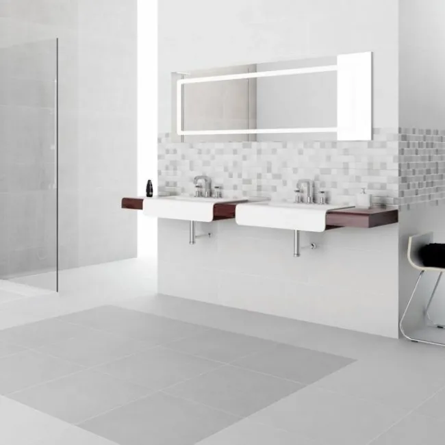 Uptown RLV Cold Concrete Effect Tiles