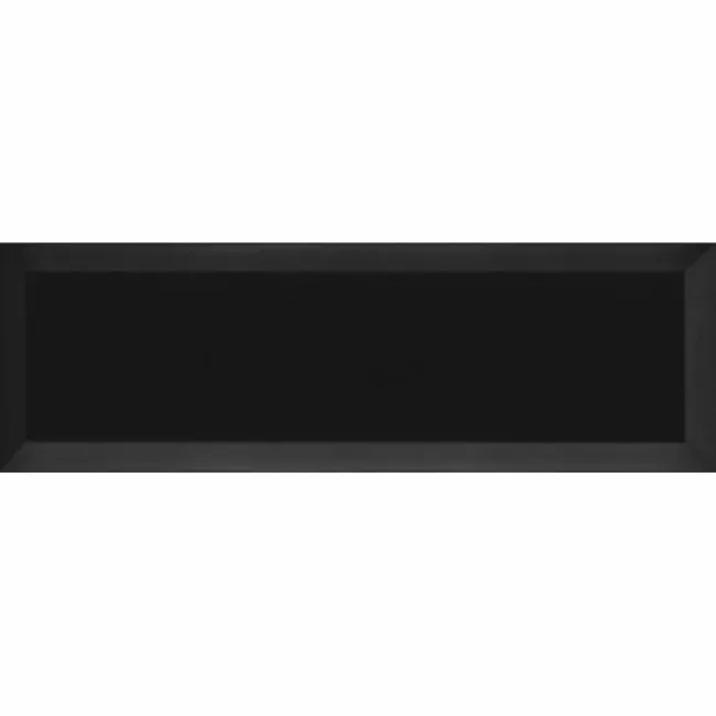 Metro Black Gloss 300X100 Wall Tiles