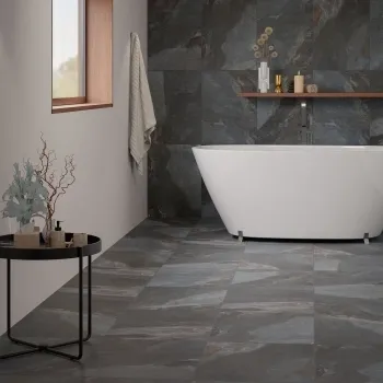 Newstone Sapphire Blue Matt Slate Effect Wall and Floor Tiles