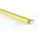 Aluminium Straight Edge Trim 10mm Brushed Brass