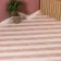 Zebra Pink and White Matt Striped Wall and Floor Tiles