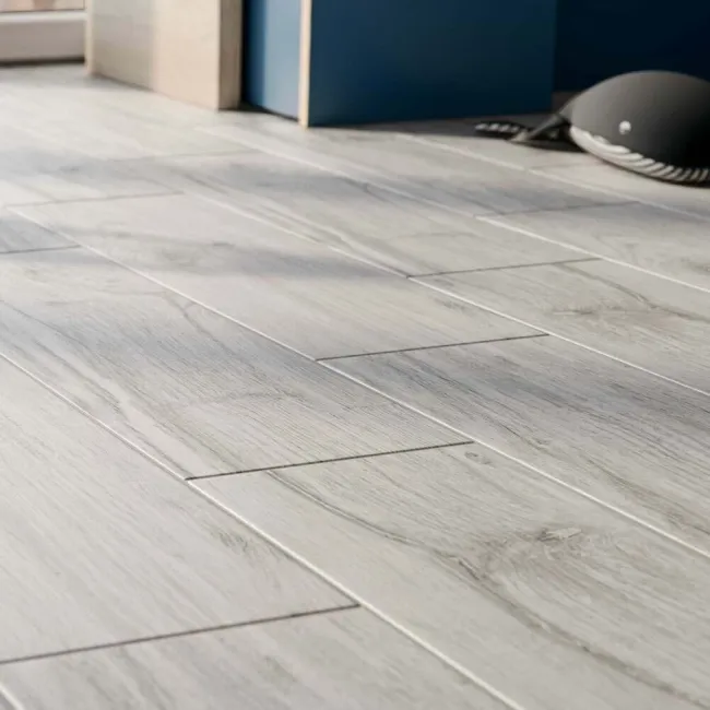 Star Wood Alpine Wood White Oak Wood Effect Tile