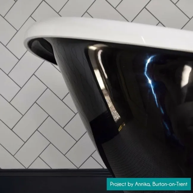 Liso White Flat Matt Metro Tiles 200x100