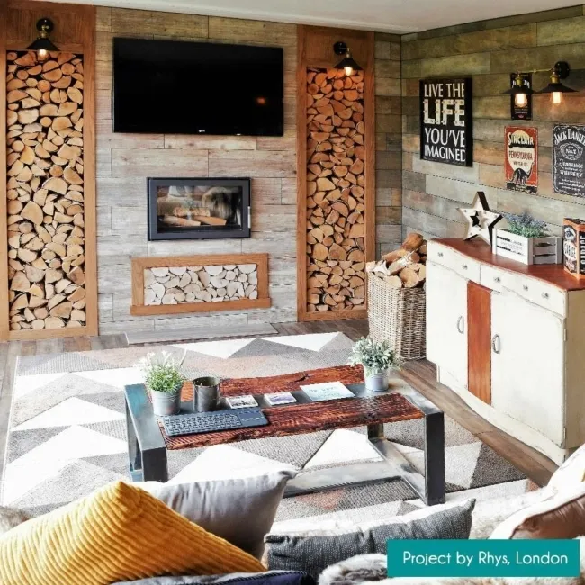 Tarima Natural Oak Wood Effect Tile 615x206