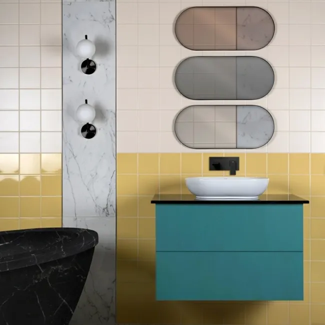 Satin White Wall 15x15