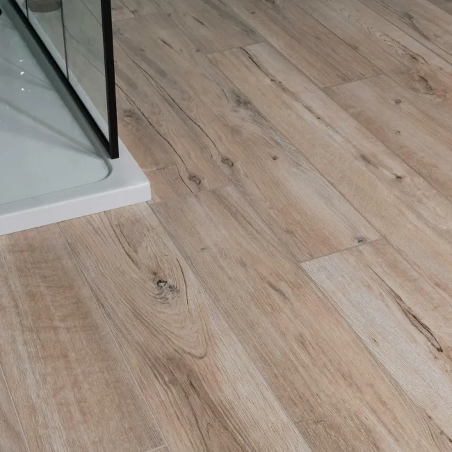 Mumble H Natural Oak Wood Effect Tile 195x1215