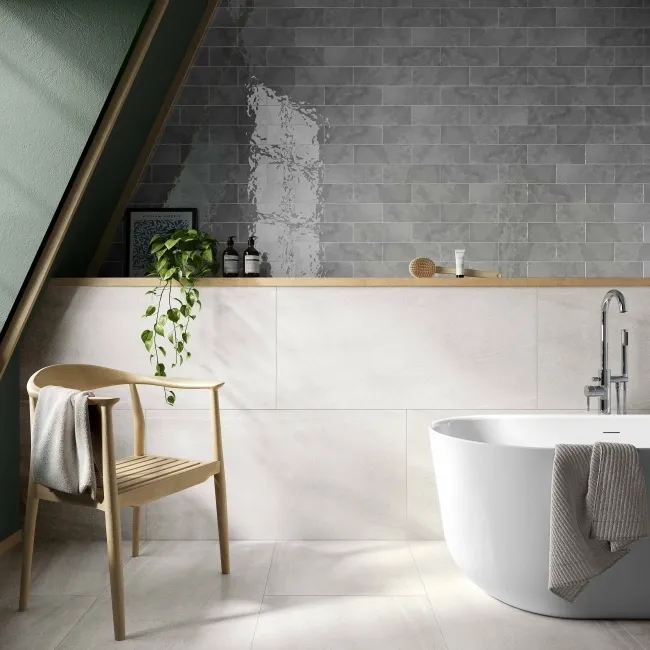 Onix Smoke Marble Effect Tile