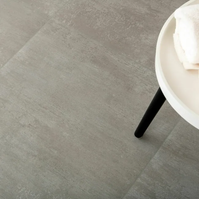 Porto Grey Matt Concrete Effect Wall and Floor Tiles 585x585