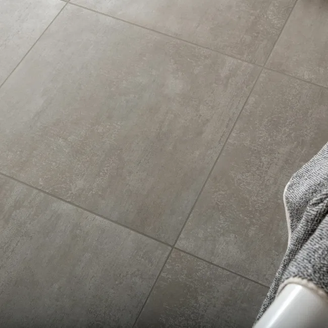 Porto Grey Matt Concrete Effect Wall and Floor Tiles 585x585