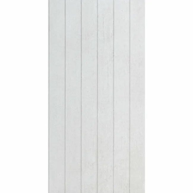 Porto White Matt Decor Concrete Effect Wall Tiles
