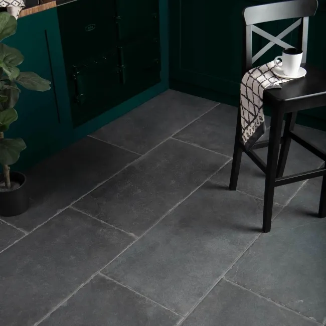 Proxi Antracite Stone Effect Tiles 48x96