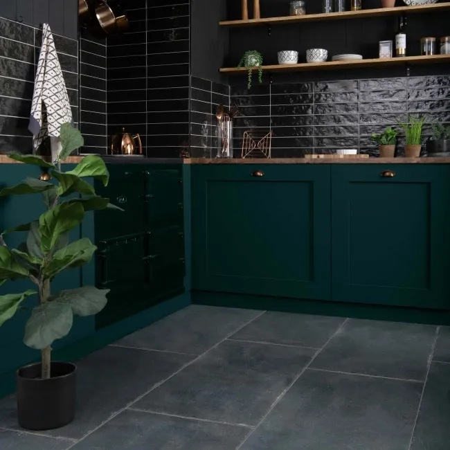 Proxi Antracite Stone Effect Tiles 48x96