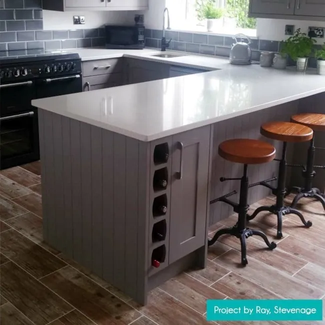 Tarima Natural Oak Wood Effect Tile 615x206