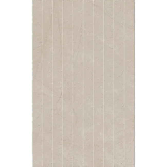 Artan Cream Decor Matt Stone Effect Wall Tiles 550x330x8.8mm