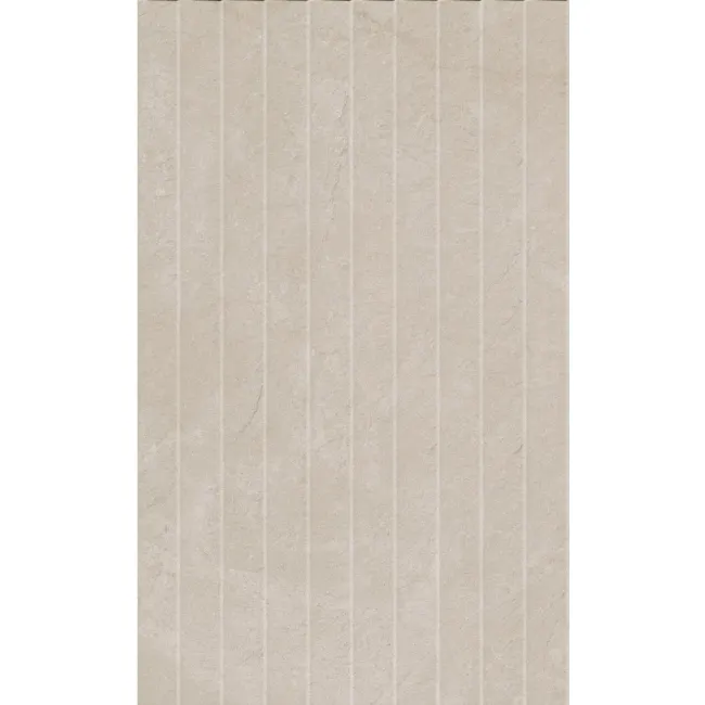 Artan Cream Decor Matt Stone Effect Wall Tiles 550x330x8.8mm