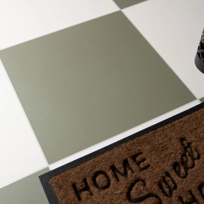 Cielo Verde Green Matt Plain Tiles 598x598