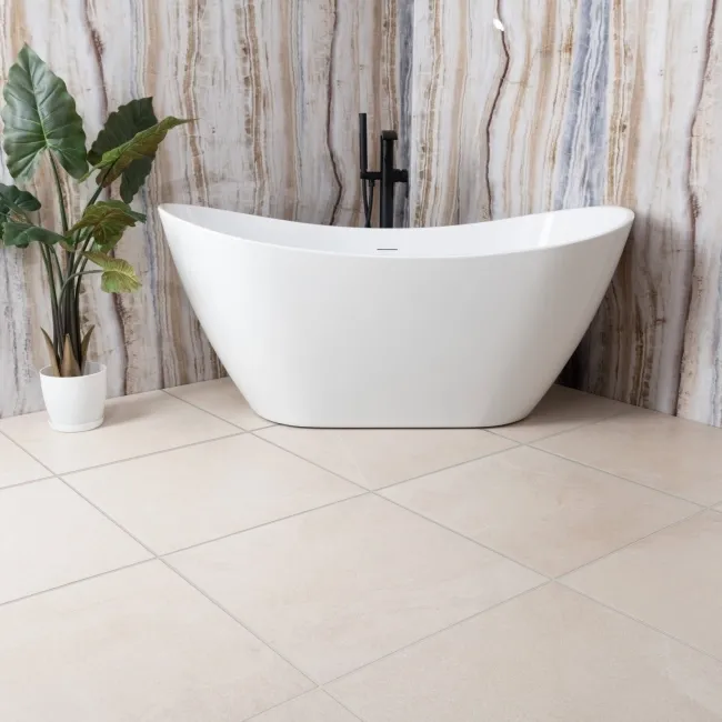 Stoneart Matt Beige Anti Slip Stone Effect Wall and Floor Tiles