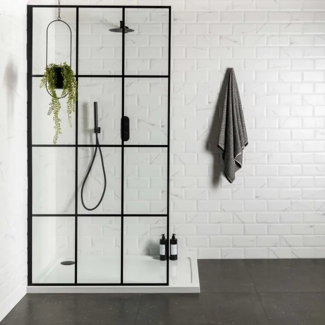 Apennine Bevelled Matt Marble Effect Tile 10x20