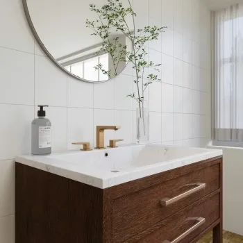 Timeless Matt White Flat Tiles  250x200