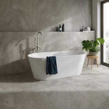 Carmo Stone Grey Matt Tiles 1200x600