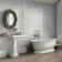 Retro Bevelled Grey Gloss Metro Tiles 200x100
