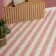 Zebra Pink and White Matt Striped Wall and Floor Tiles