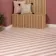 Zebra Pink and White Matt Striped Wall and Floor Tiles