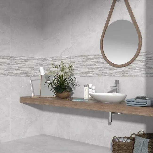 Cipriani Gris Rlv Mix Stone Effect 303x613 Tiles