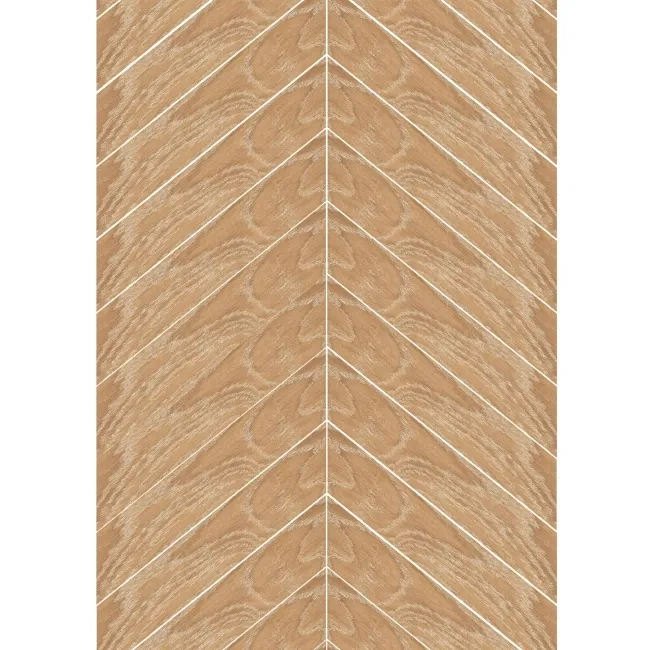 Ancona Chevron Nature Wood Effect Tile