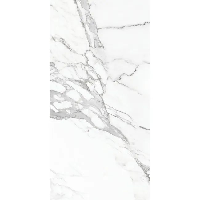 Eternal White Marble Effect Polished Rectified Tiles 60x120