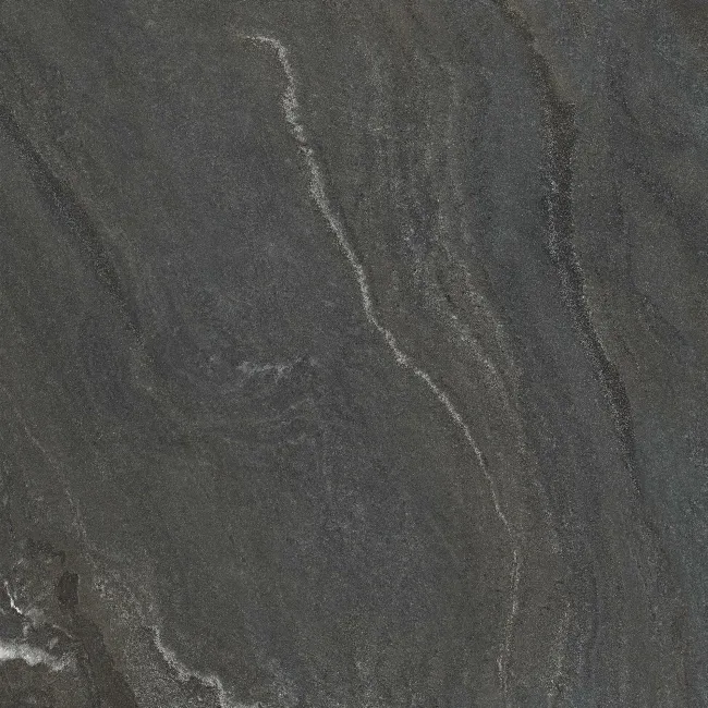 Granby Dark Grey Matt Stone Effect Wall And Floor Tiles 597x597